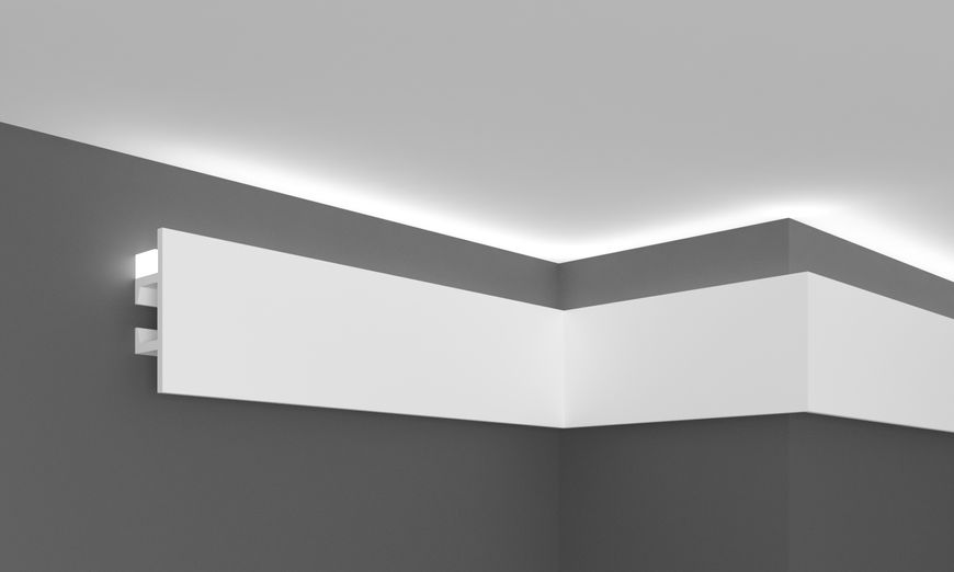 Карниз полімерний для LED освітлення Grand Decor KH 907 KH 907 фото