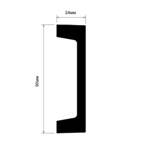 Плинтус напольный полиуретановый Harmony M 217 M 217 фото