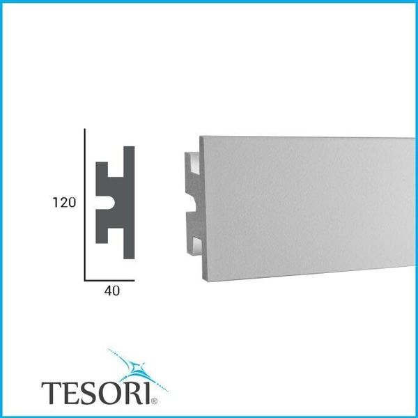 Карниз для LED освітлення серія D Tesori KD 302 KD 302 фото
