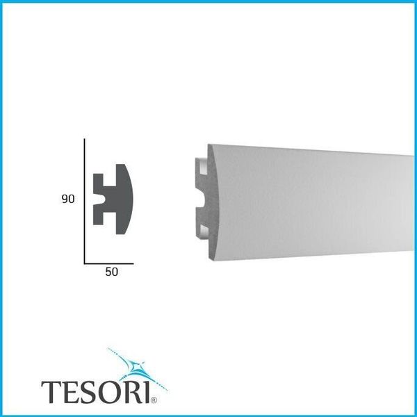 Карниз для LED освітлення серія D Tesori KD 305 KD 305 фото