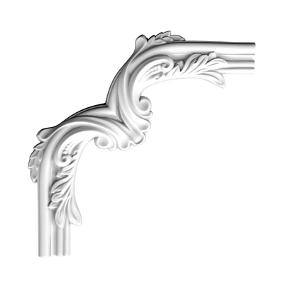 Кутовий елемент молдинга поліуретановий Gaudi Decor CF 518В CF 518В фото