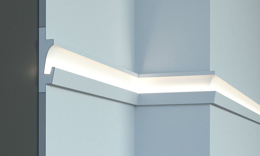 Карниз для LED освітлення серія D Tesori KD 401 KD 401 фото