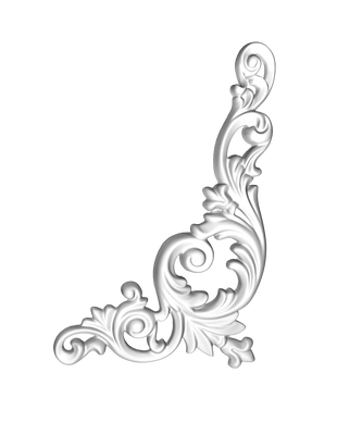 Орнамент поліуретановий Gaudi Decor AW 6111R AW 6111R фото
