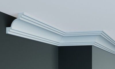Карниз поліуретановий гладкий Gaudi Decor P 203 P 203 фото
