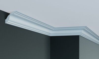 Карниз поліуретановий гладкий Gaudi Decor P 220 P 220 фото
