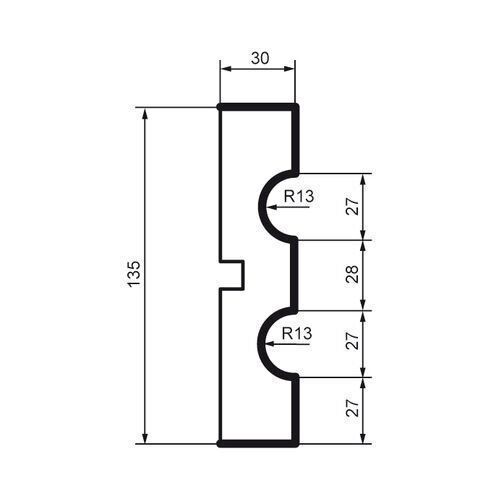 Молдинг фасадный Prestige Decor MC 118 MC 118 фото