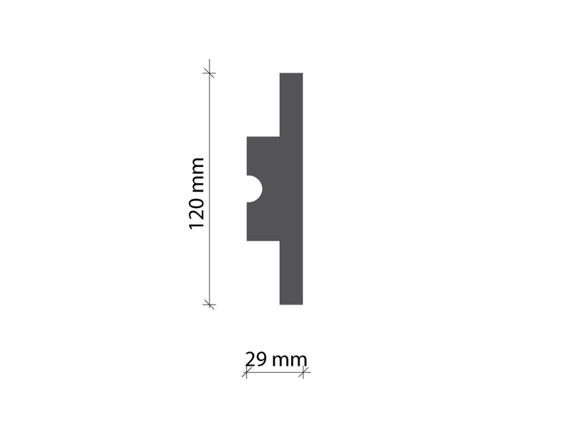 Молдинг для LED освітлення Tesori KD 502 серія D KD 502 фото