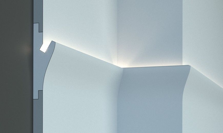 Карниз для LED освітлення серія D Tesori KD 403 KD 403 фото