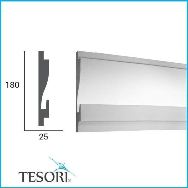 Карниз для LED освещения серия D Tesori KD 404 KD 404 фото
