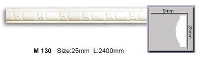 Молдинг с орнаментом полиуретановый Harmony M 130 Flexi M 130 (2.44м) акция фото