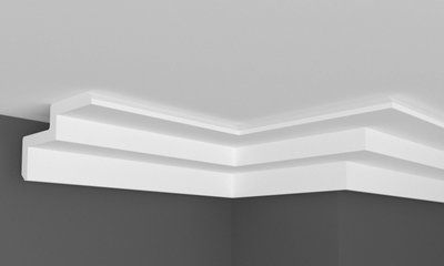Карниз поліуретановий гладкий Gaudi D&eacute;cor P 899 P 899 фото