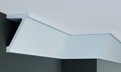 Карниз поліуретановий гладкий Gaudi Decor P 884 P 884 фото
