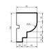 Молдинг фасадний Prestige Decor MC 152 MC 152 фото 2