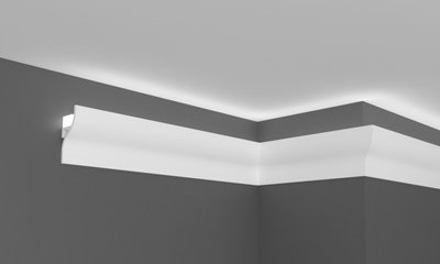 Карниз полімерний для LED освітлення Grand Decor KH 906 KH 906 фото