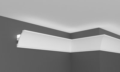 Карниз полімерний для LED освітлення Grand Decor KH 904 KH 904 фото