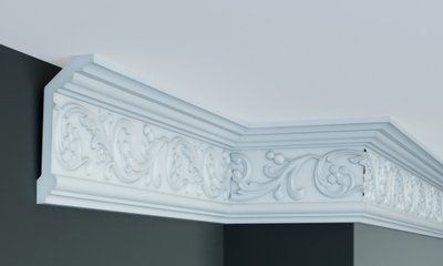 Карниз полиуретановый с орнаментом Gaudi Decor C 140 C 140 фото