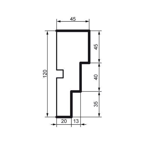 Молдинг фасадный Prestige Decor MC 157 MC 157 фото